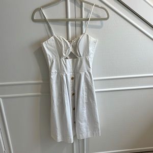 Karina Grimaldi size 0 white dress